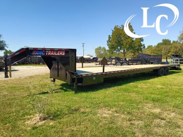 102x35 AW Custom Trailers Flatbed