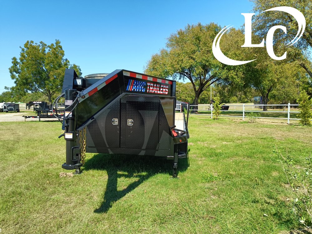 102x35 AW Custom Trailers Flatbed