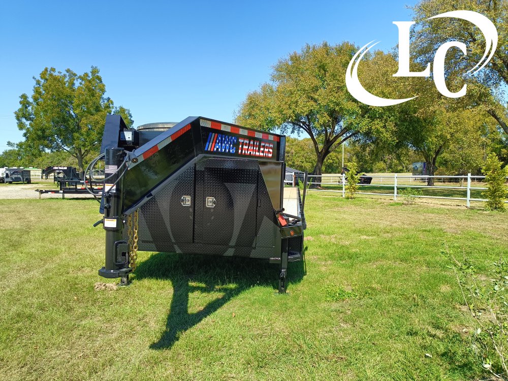 102x35 AW Custom Trailers Flatbed