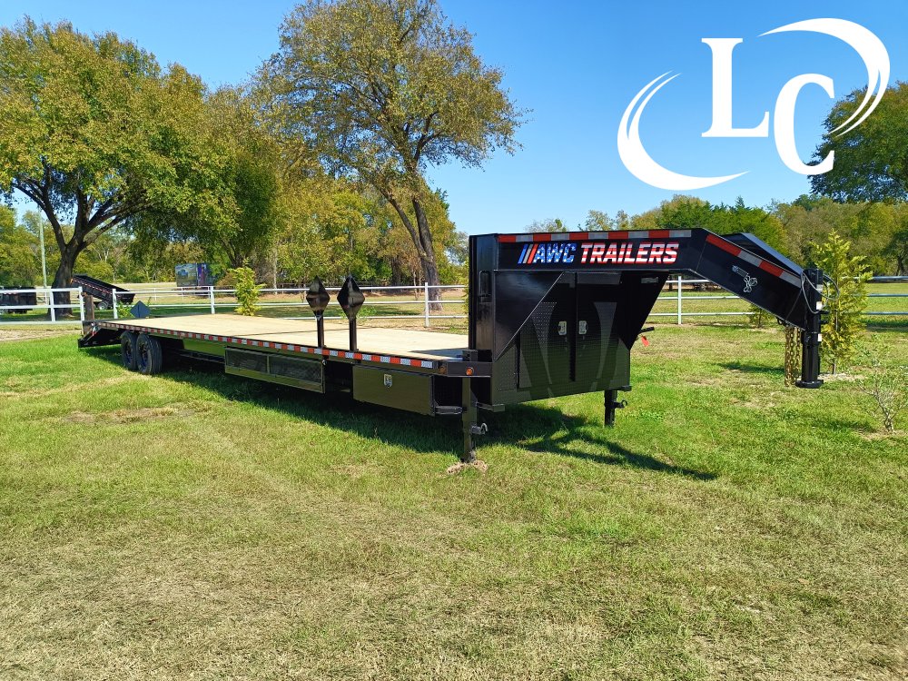 102x35 AW Custom Trailers Flatbed