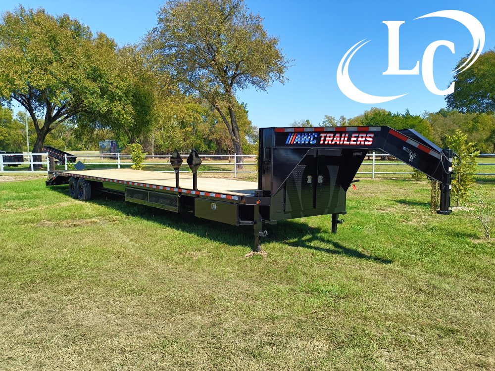 102x35 AW Custom Trailers Flatbed