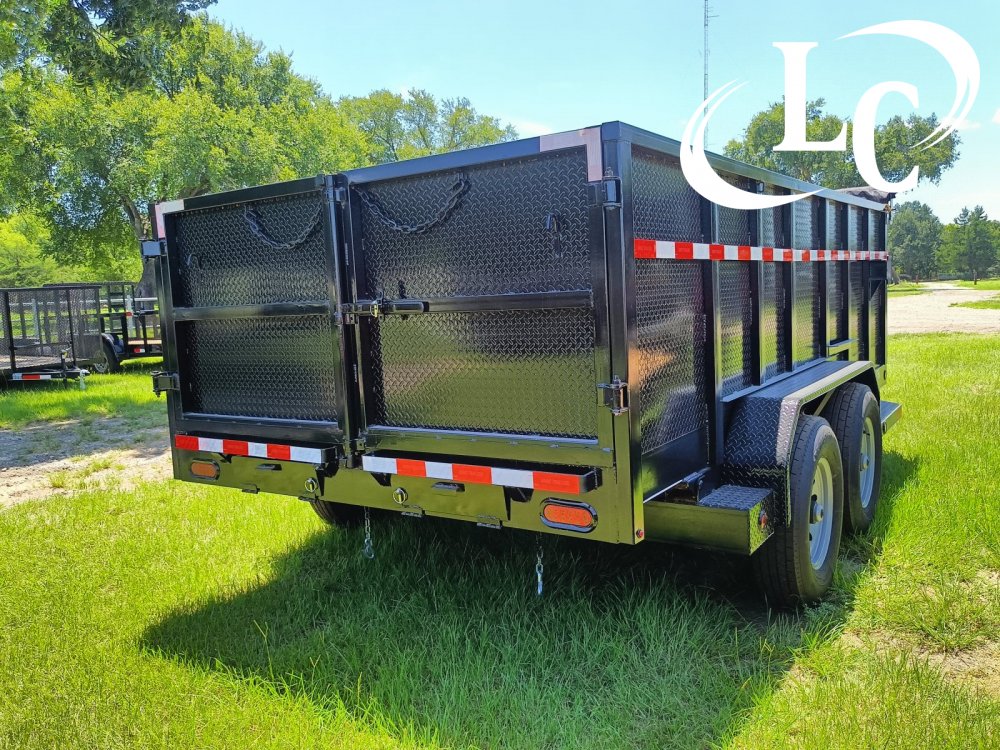 83x14 AW Custom Trailers Dump