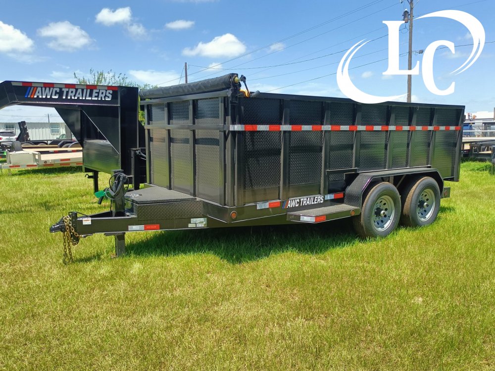 83x14 AW Custom Trailers Dump