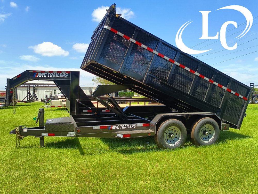 83x14 AW Custom Trailers Dump