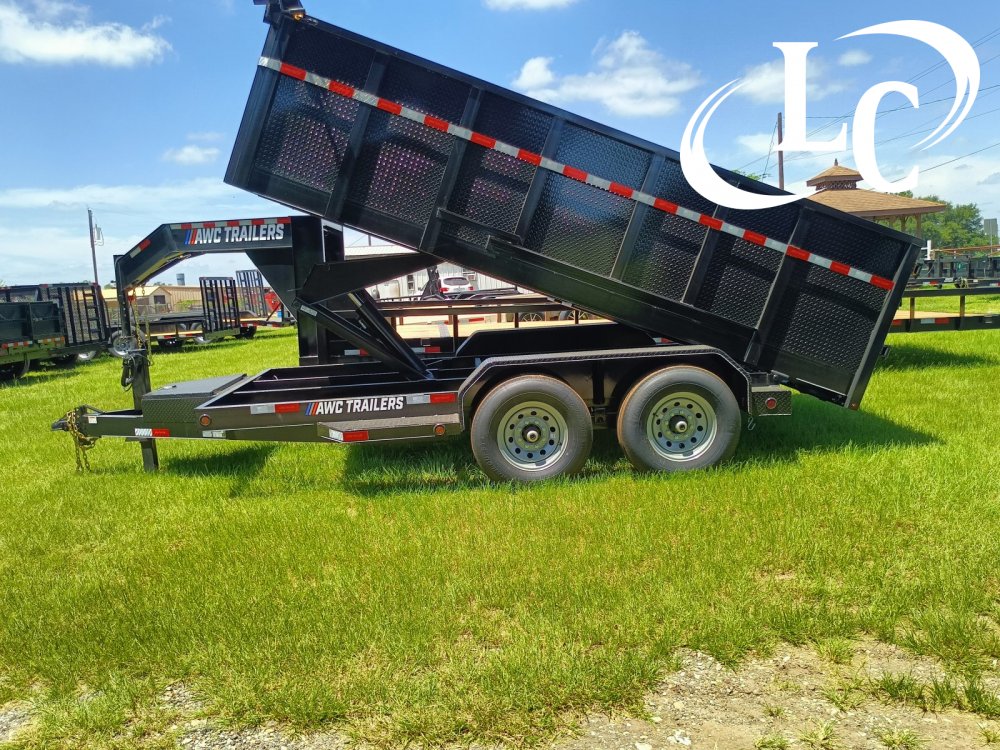 83x14 AW Custom Trailers Dump