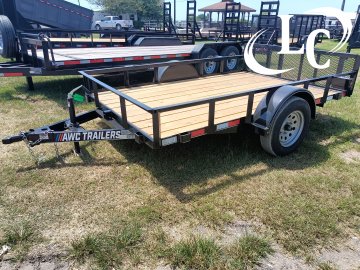 76x10 AW Custom Trailers Tilt