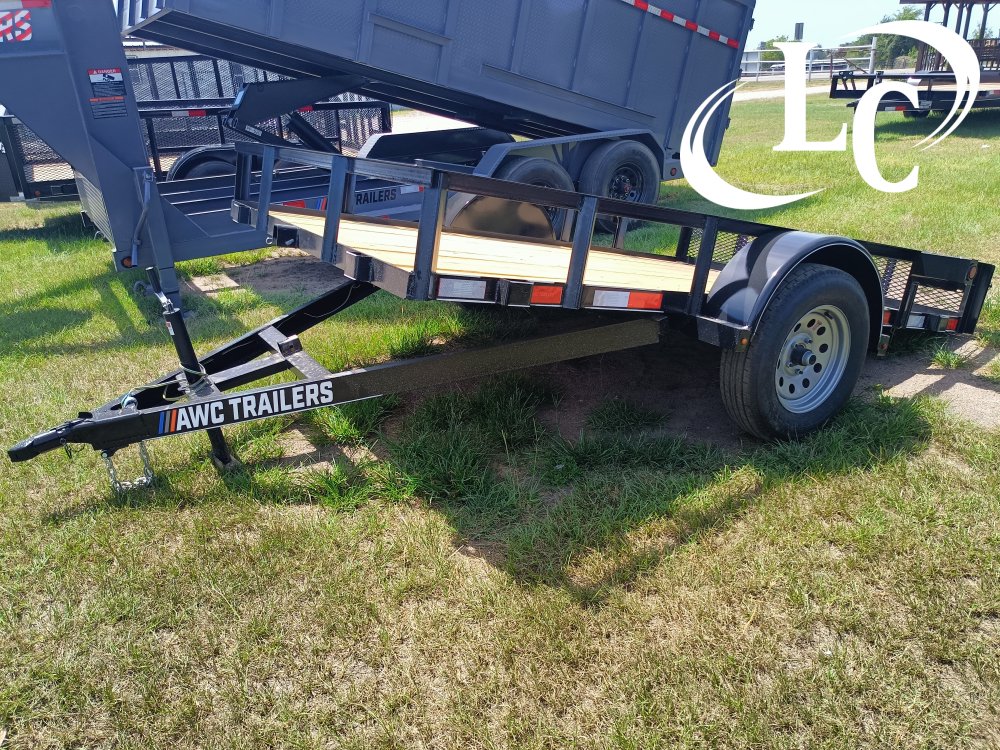 76x10 AW Custom Trailers Tilt