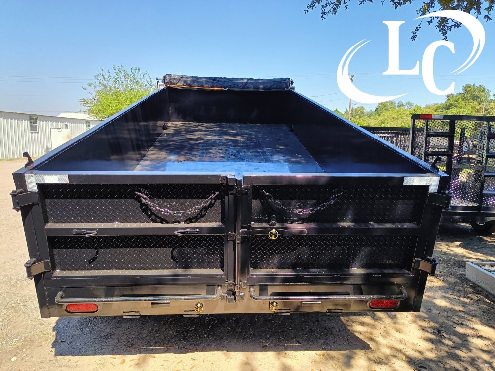 83x16 AW Custom Trailers Dump