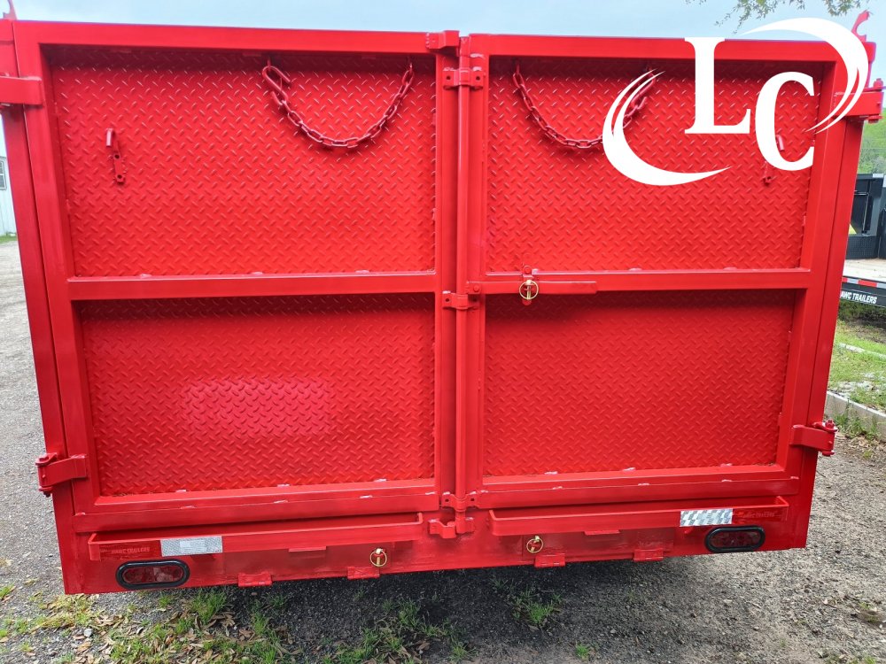 83x16 AW Custom Trailers Dump