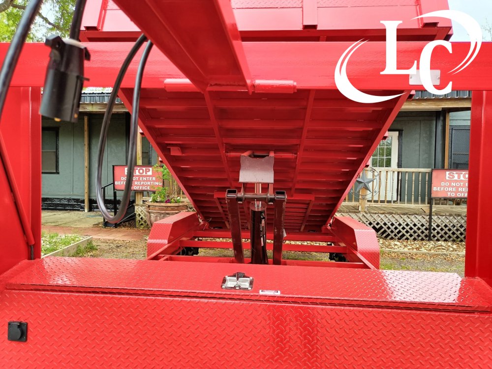 83x16 AW Custom Trailers Dump
