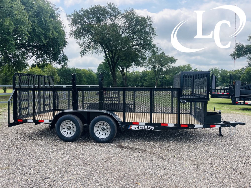 76x16 AW Custom Trailers Landscape