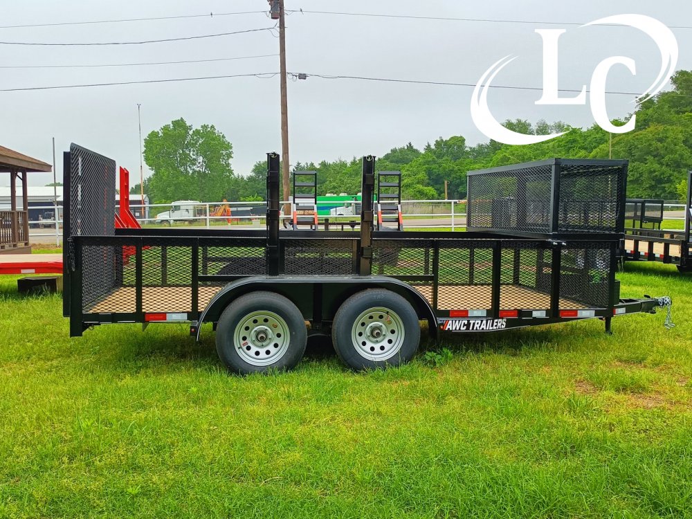 76x14 AW Custom Trailers Landscape