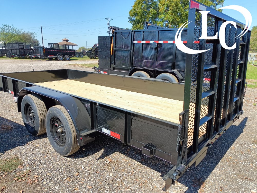 76x16 AW Custom Trailers Utility