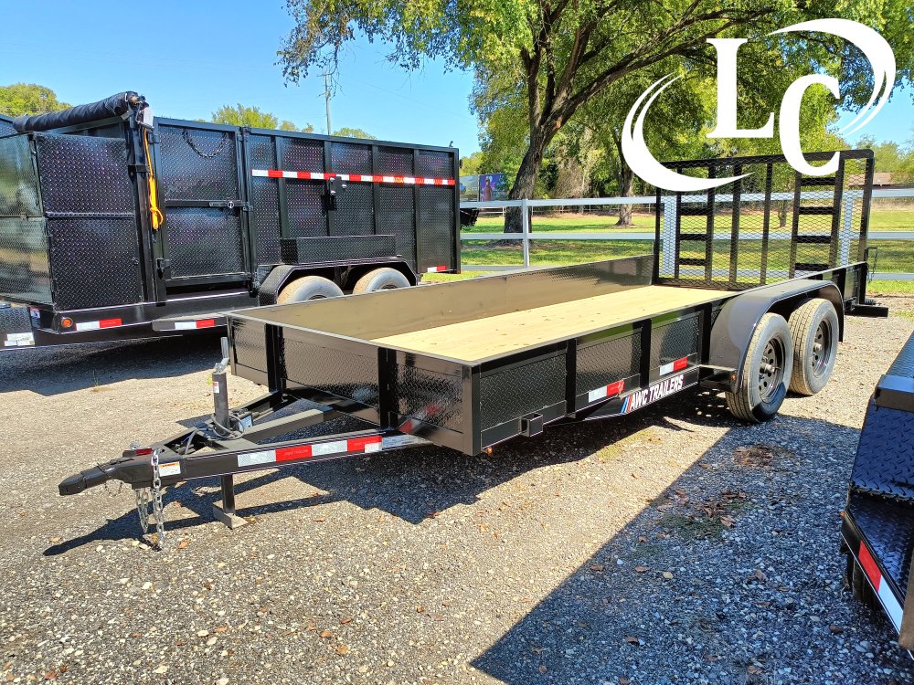76x16 AW Custom Trailers Utility