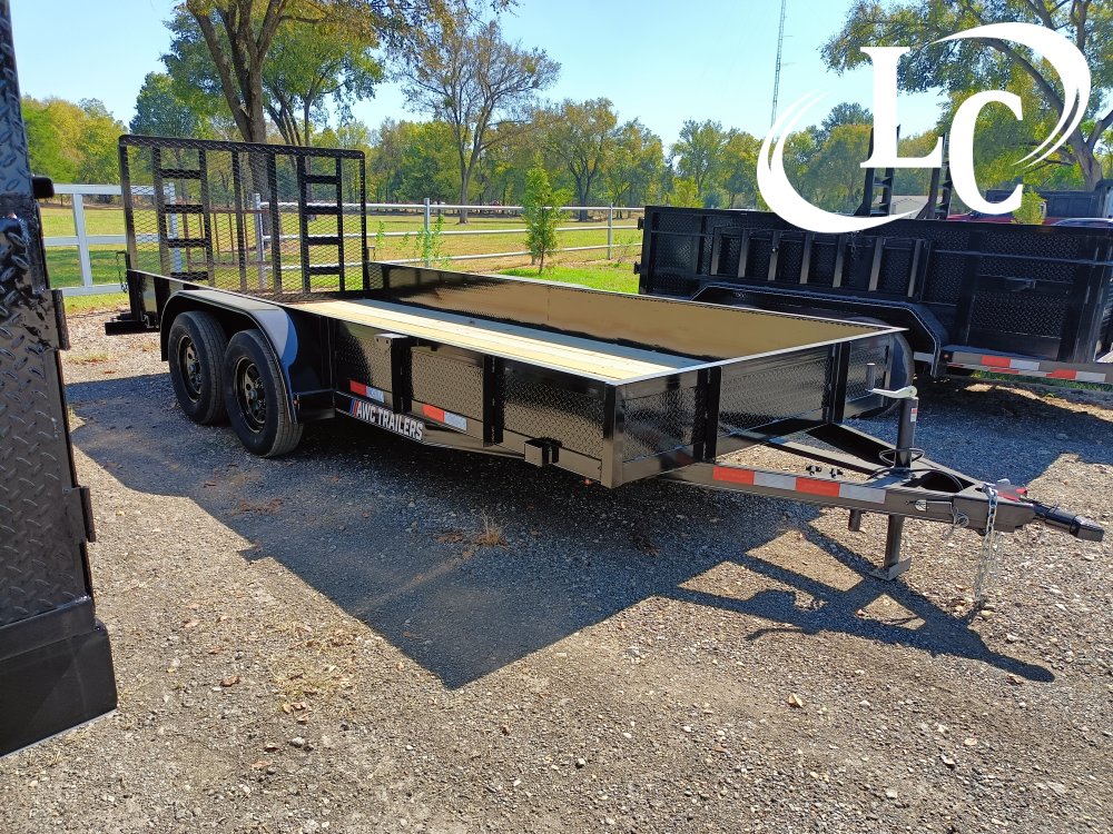 76x16 AW Custom Trailers Utility