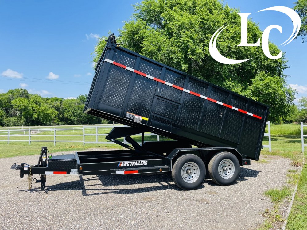 83x14 AW Custom Trailers Dump