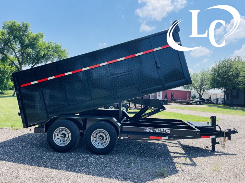 83x14 AW Custom Trailers Dump