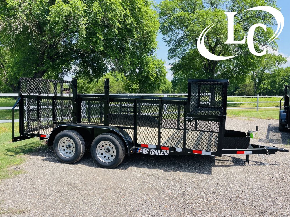 76x14 AW Custom Trailers Landscape