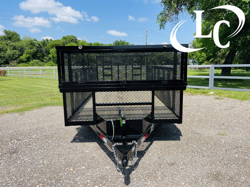 76x14 AW Custom Trailers Landscape
