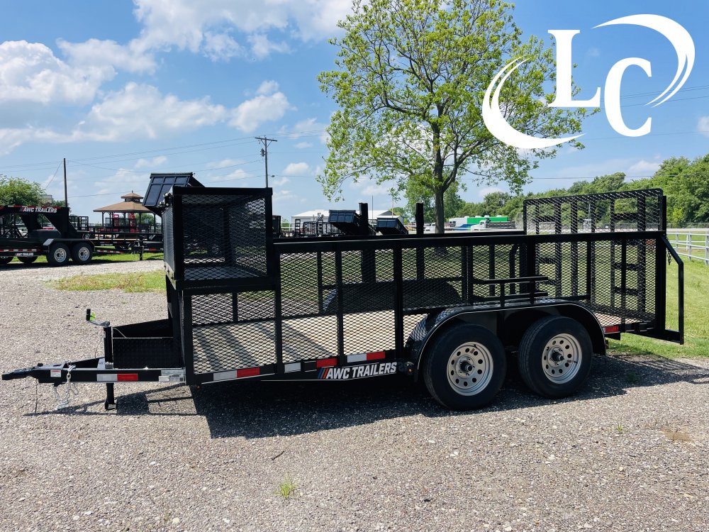 76x14 AW Custom Trailers Landscape