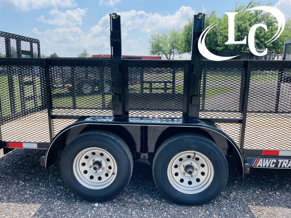 76x14 AW Custom Trailers Landscape