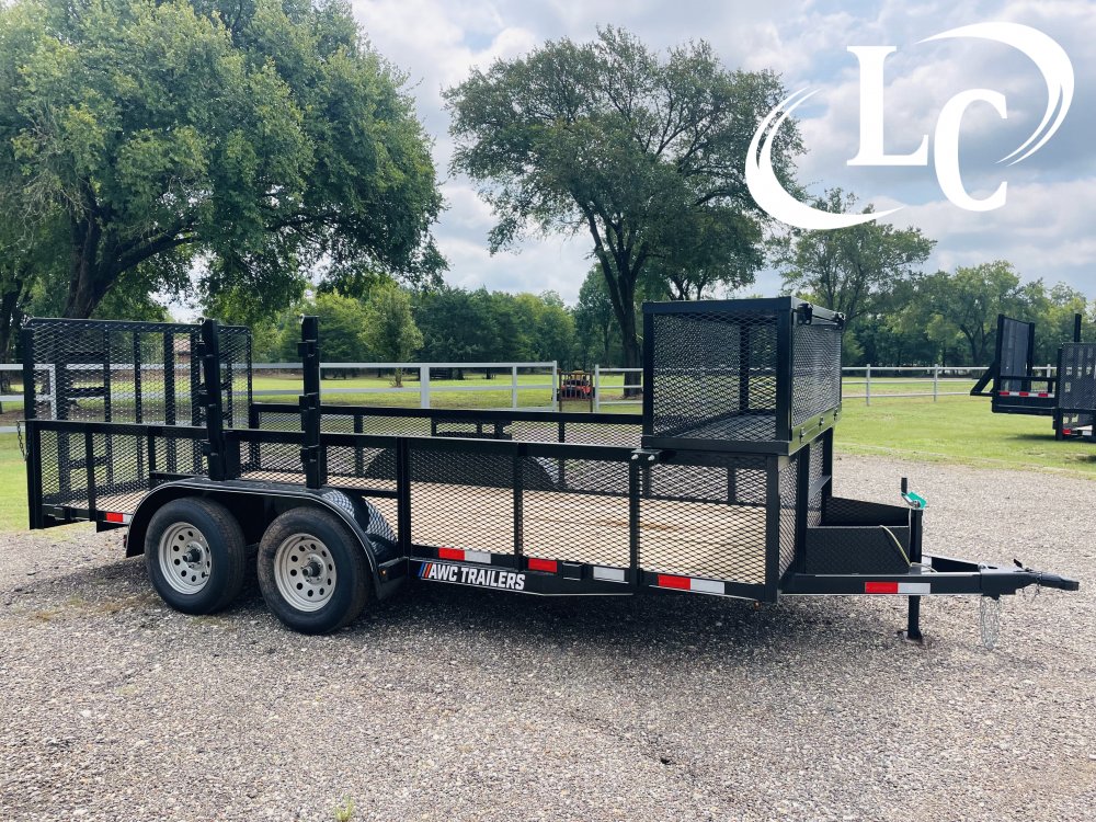 76x16 AW Custom Trailers Landscape