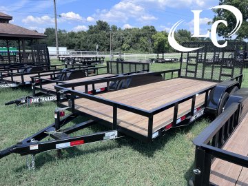 76x16 AW Custom Trailers Utility