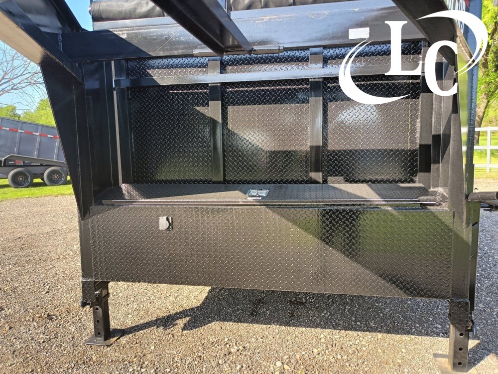 83x16 AW Custom Trailers Dump