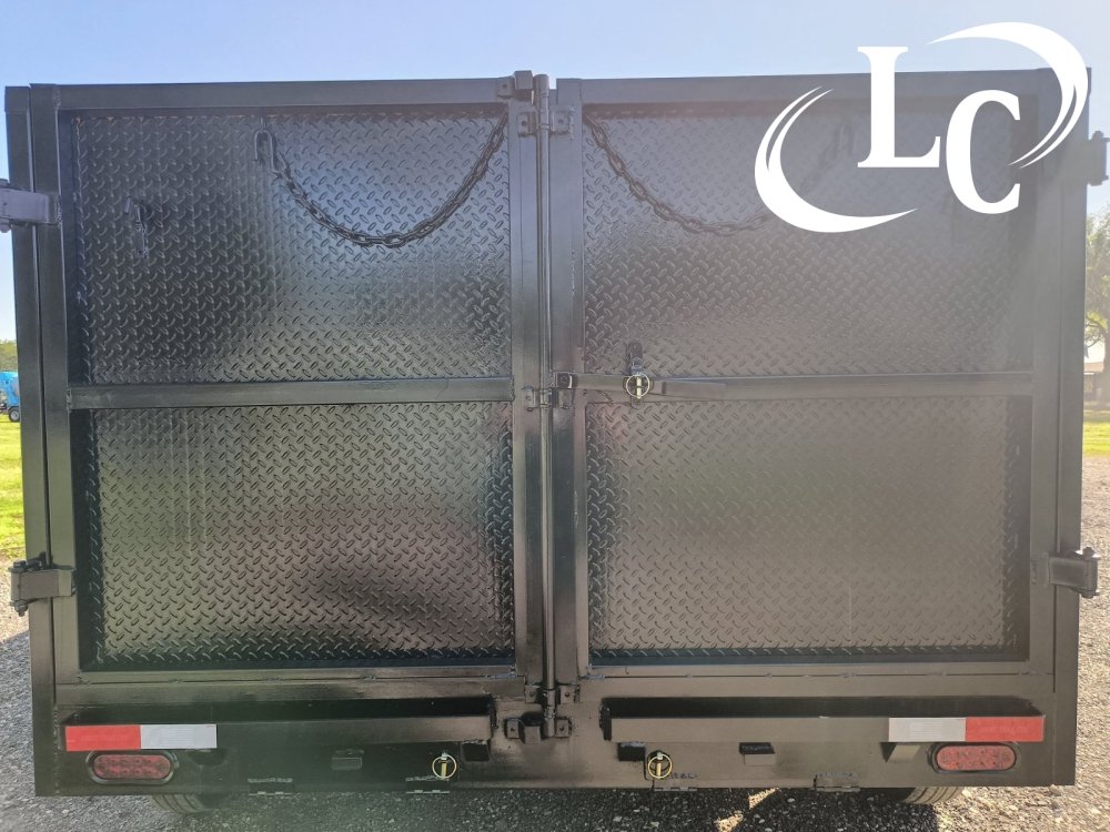 83x16 AW Custom Trailers Dump