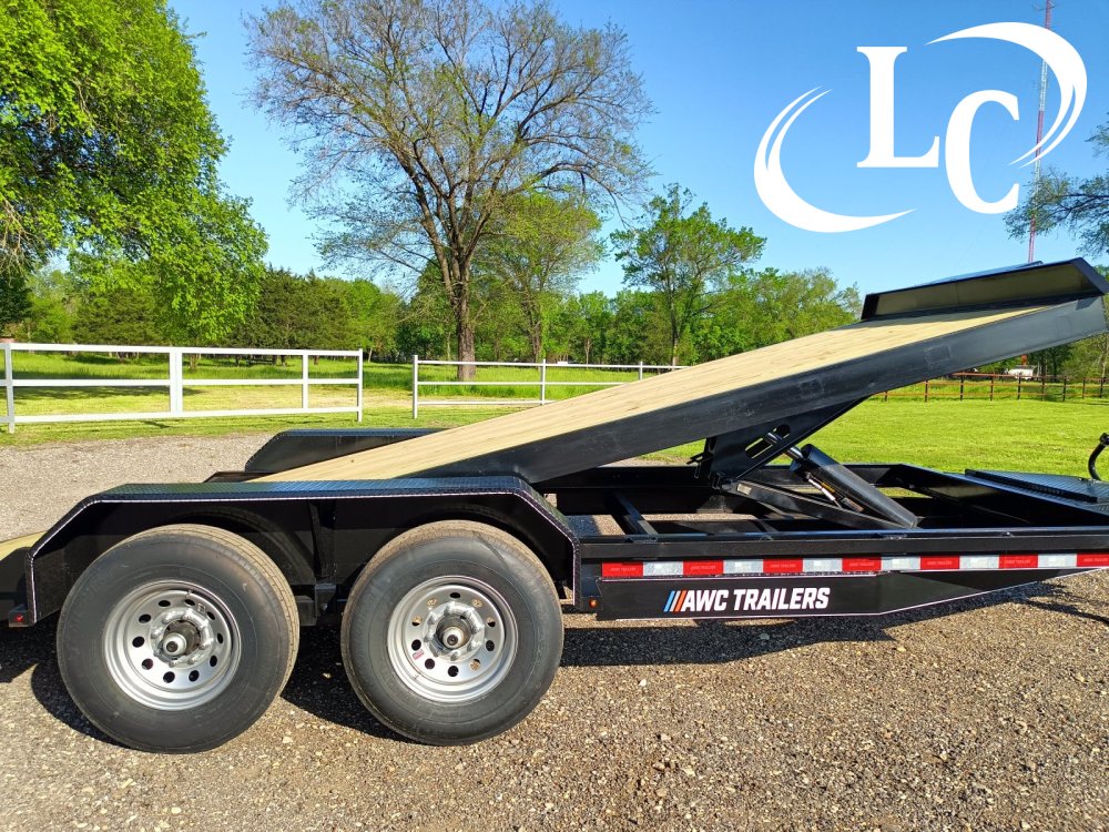 83x20 AW Custom Trailers Tilt