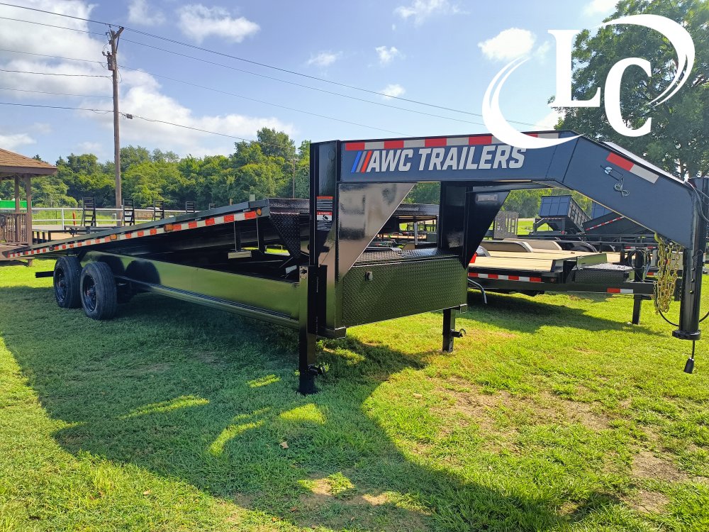 102x24 AW Custom Trailers Tilt