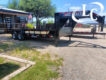 83x20 AW Custom Trailers Square Tube