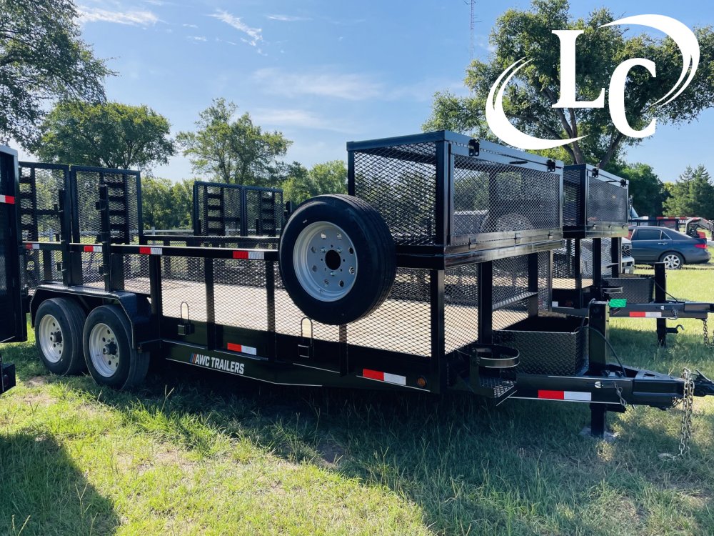83x20 AW Custom Trailers Landscape