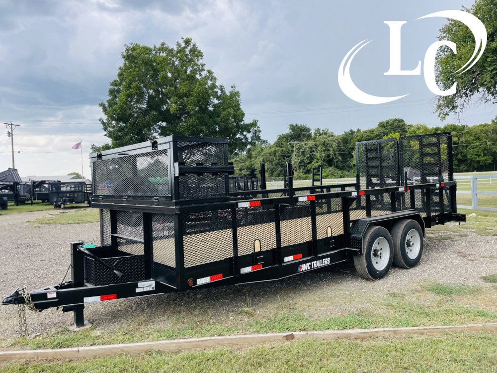 83x20 AW Custom Trailers Landscape