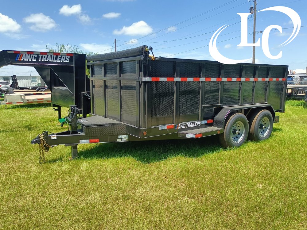 83x14 AW Custom Trailers Dump