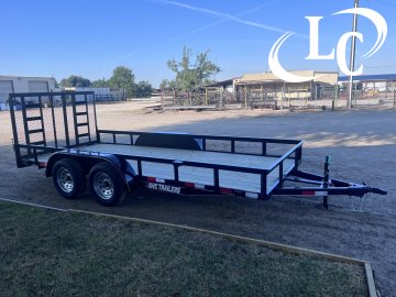76x16 AW Custom Trailers Utility