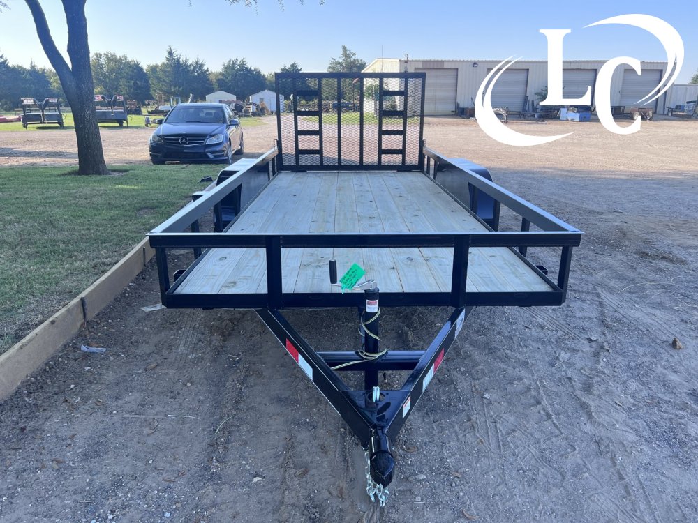 76x16 AW Custom Trailers Utility