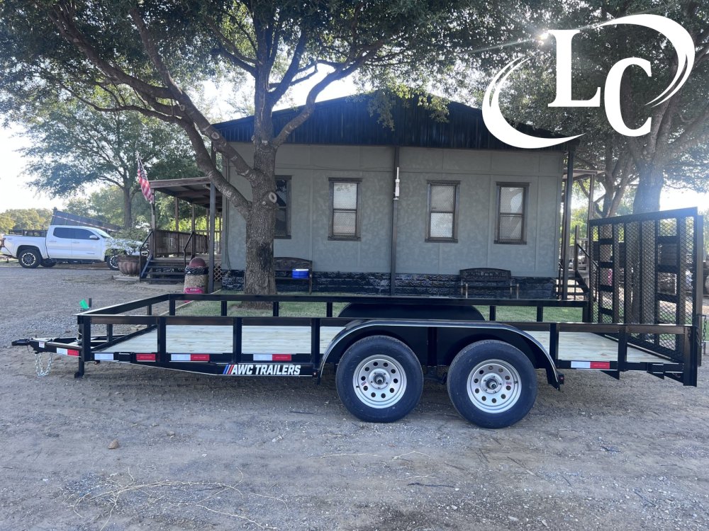 76x16 AW Custom Trailers Utility