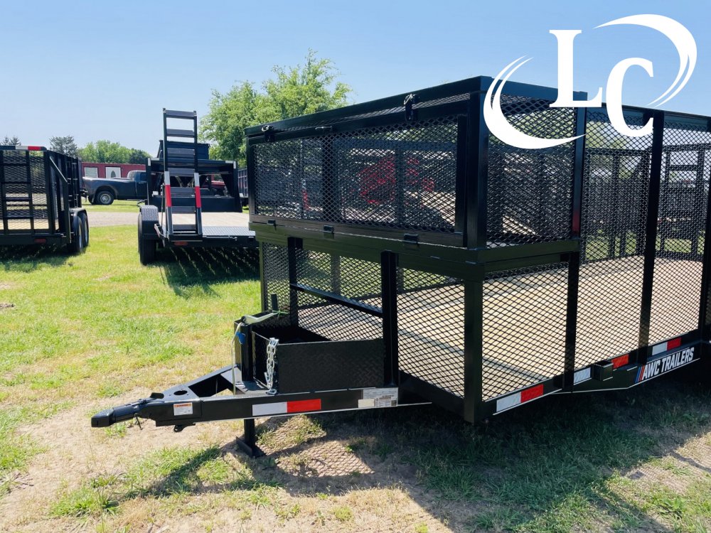 76x14 AW Custom Trailers Landscape