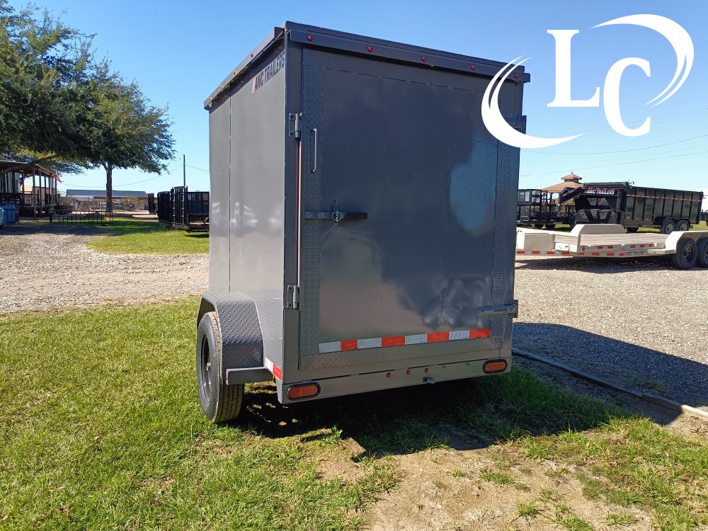 5x8 AW Custom Trailers Enclosed Cargo