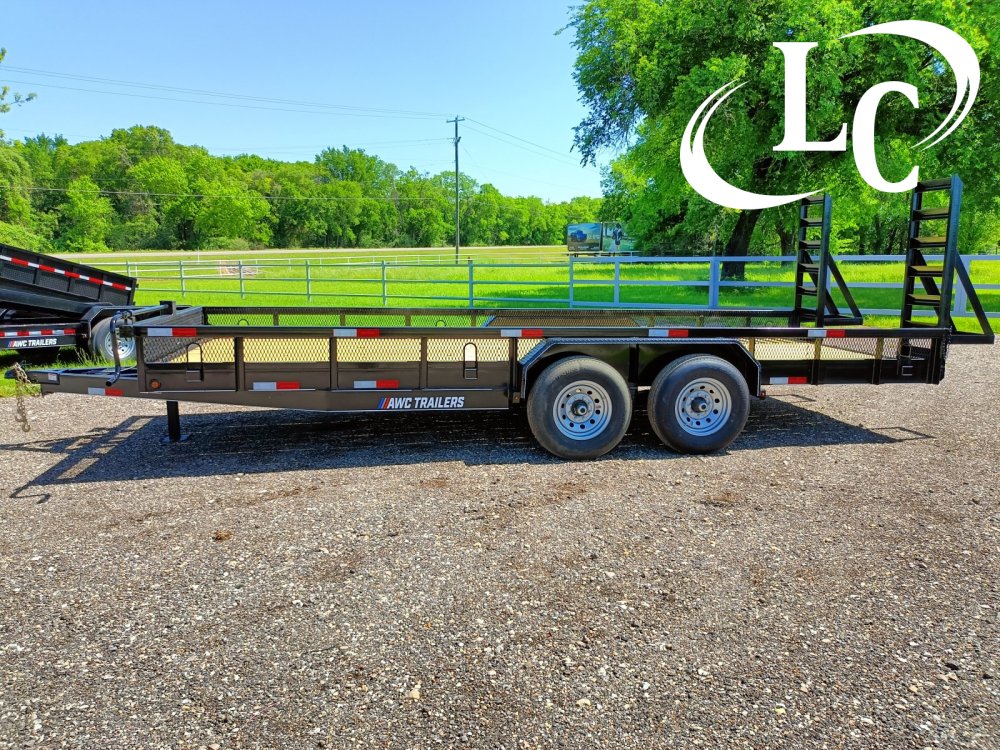 83x20 AW Custom Trailers Square Tube