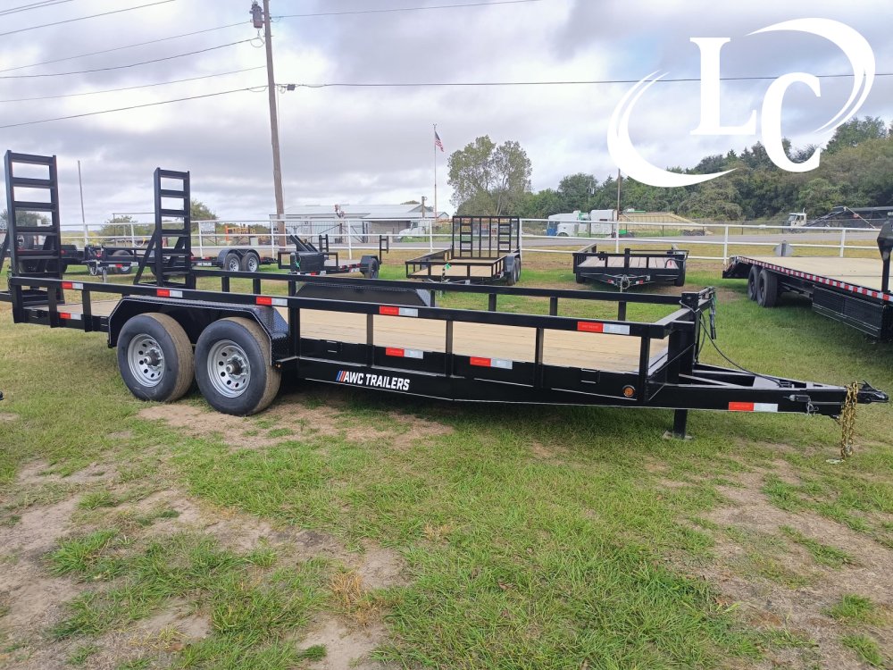 83x20 AW Custom Trailers Square Tube