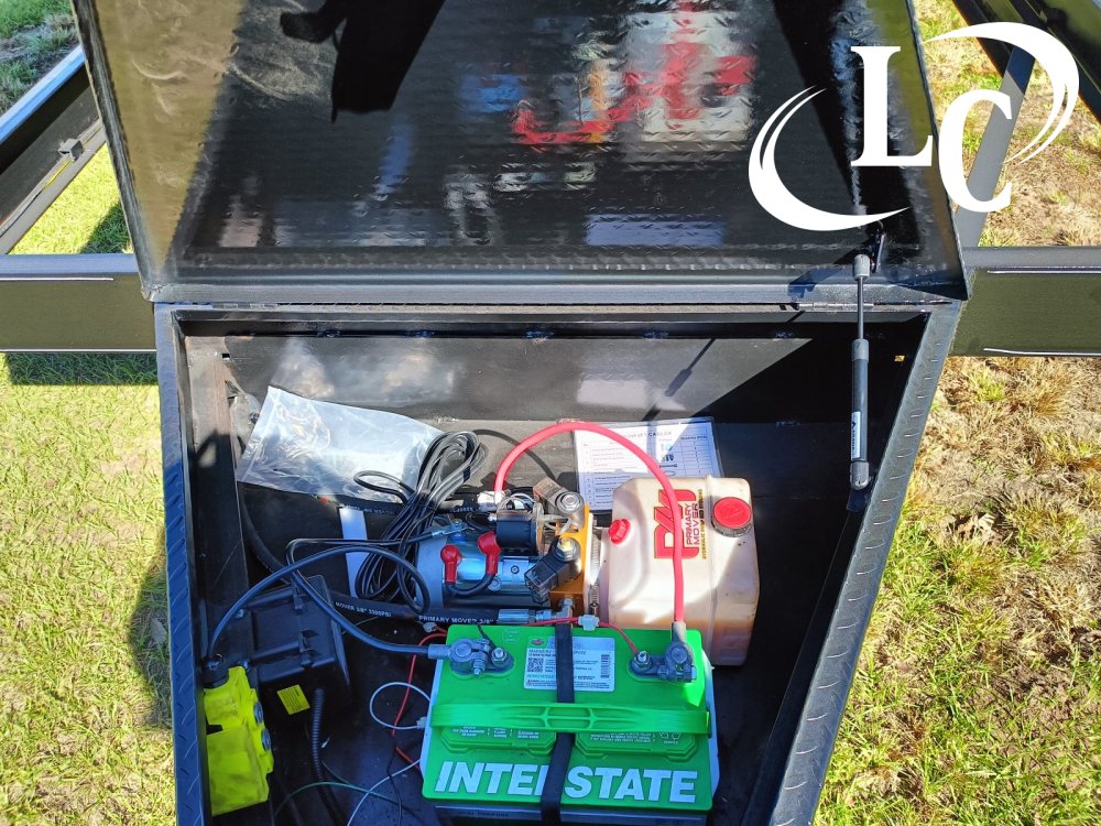 83x16 AW Custom Trailers Dump