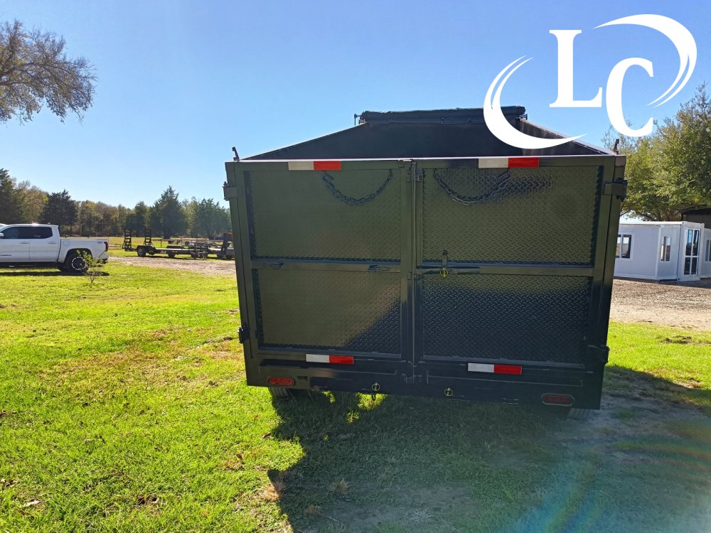 83x16 AW Custom Trailers Dump