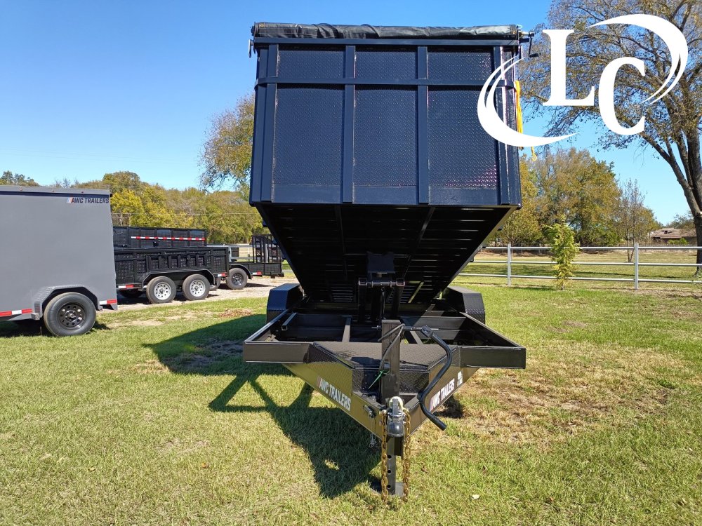 83x16 AW Custom Trailers Dump