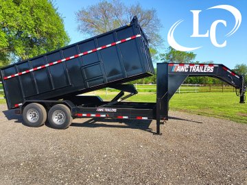 83x16 AW Custom Trailers Dump