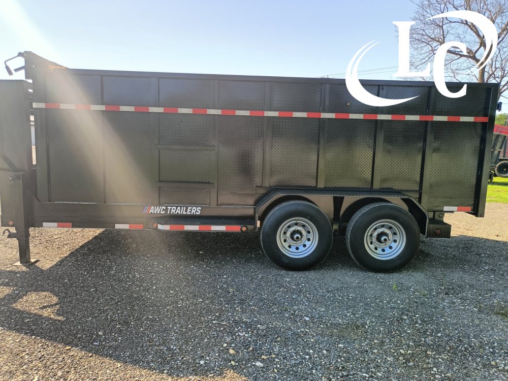 83x16 AW Custom Trailers Dump