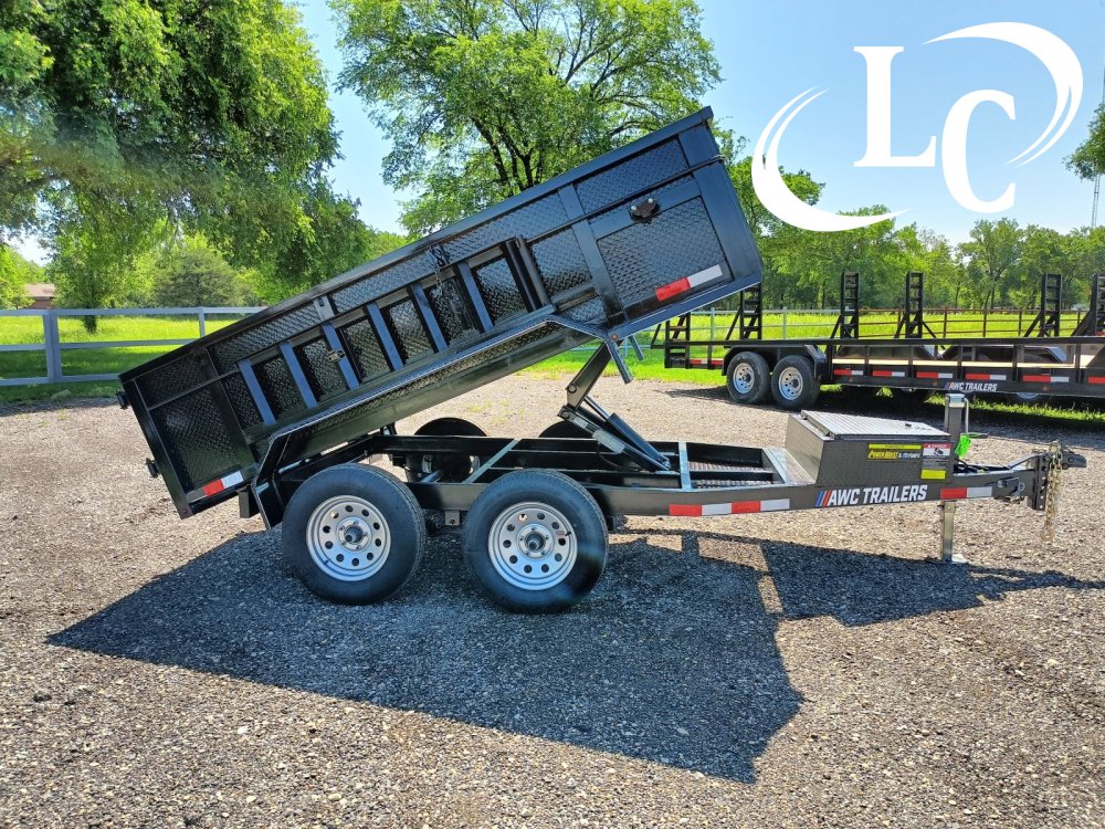 60"x10' AW Custom Dump Trailer