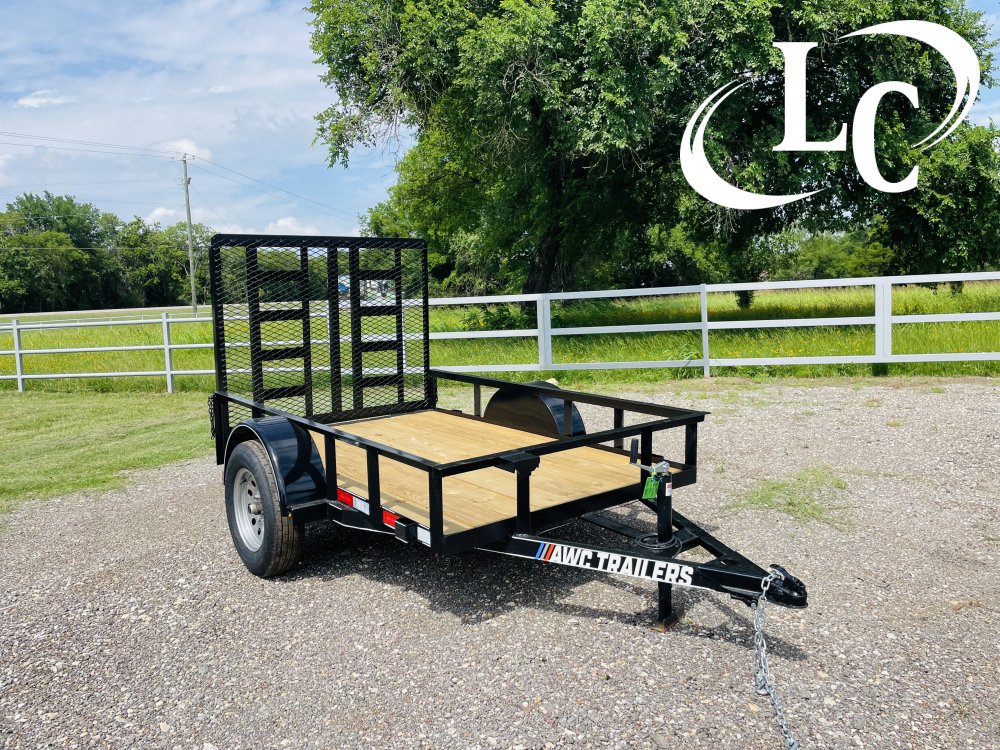 5x8 AW Custom Trailers Utility