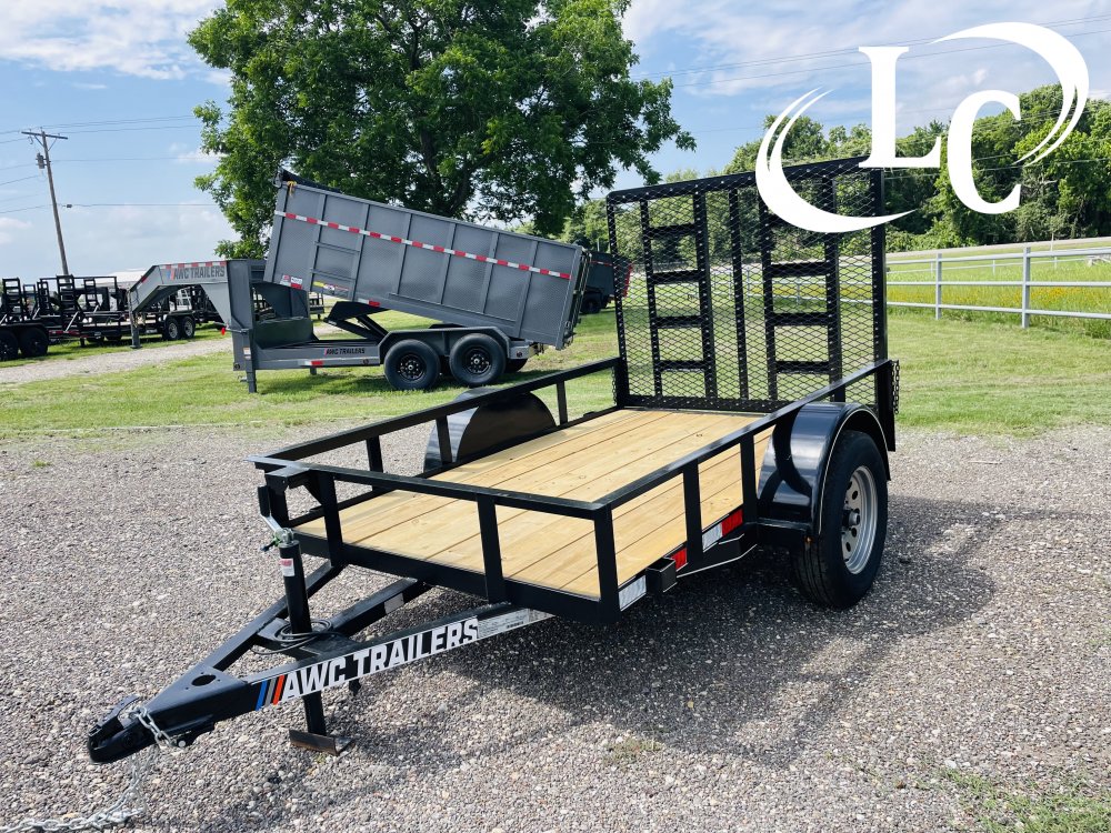 5x8 AW Custom Trailers Utility